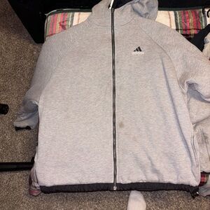 Adidas Kids Gray Jacket